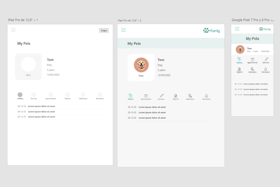 Imagen prototipo LQ a HQ